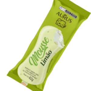 PICOLE MOUSSE DE LIMAO C/ CHOCOLATE BRANCO