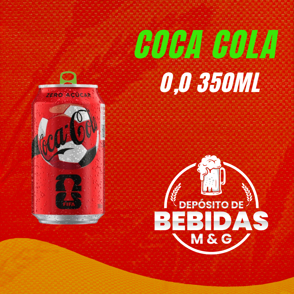 COCA COLA 0,0 LATA 350ML