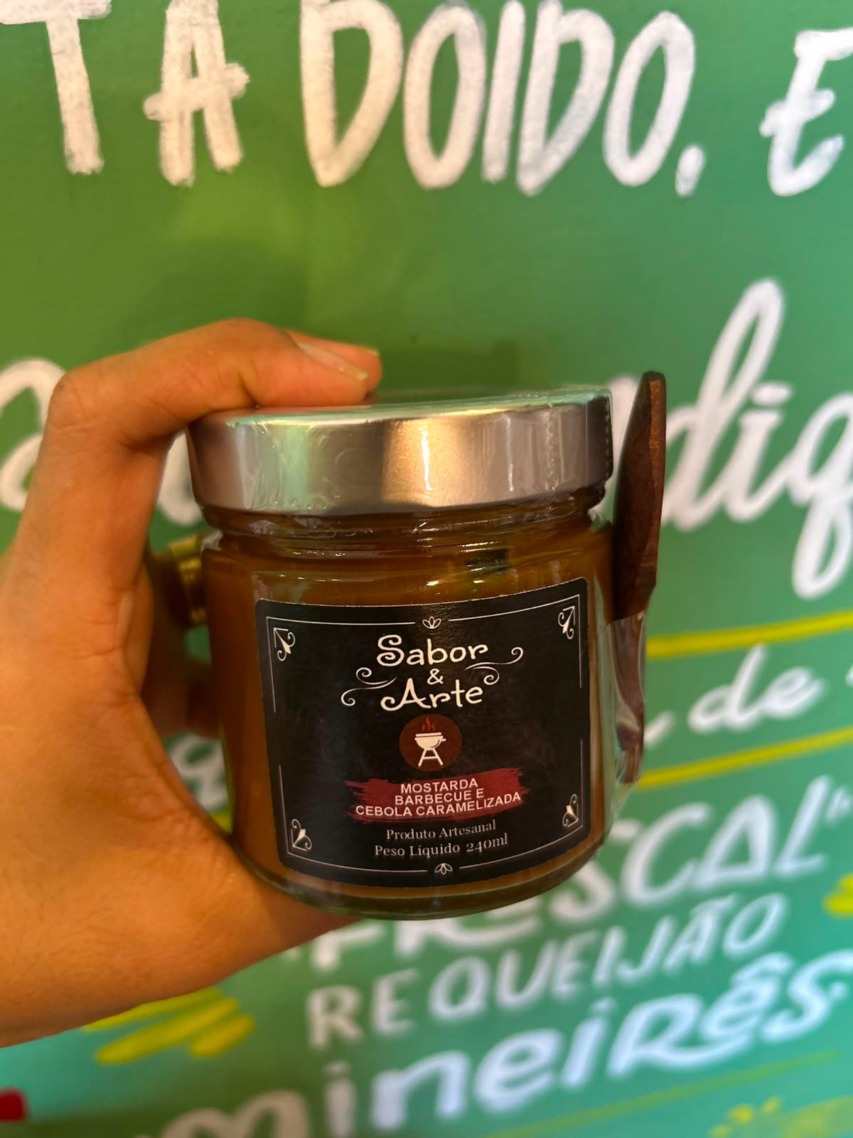 Mostarda Barbecue com Cebola Caramelizada - 240ml