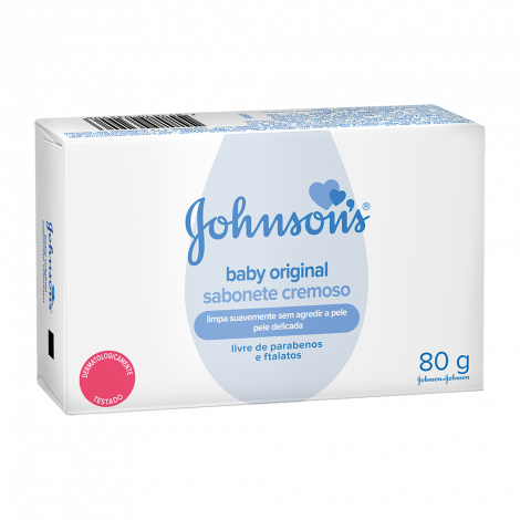 SABONETE JOHNSONS BABY 'ORIGINAL' 80G