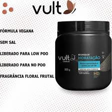 VULT MÁSCARA CAPILAR RECARGA DE HIDRATAÇÃO 500G