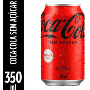 REFRIGERANTE COCA ZERO LATA 350ML