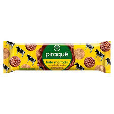 BISCOITO PIRAQUE LEITE MALTADO CHOCOLATE 80G