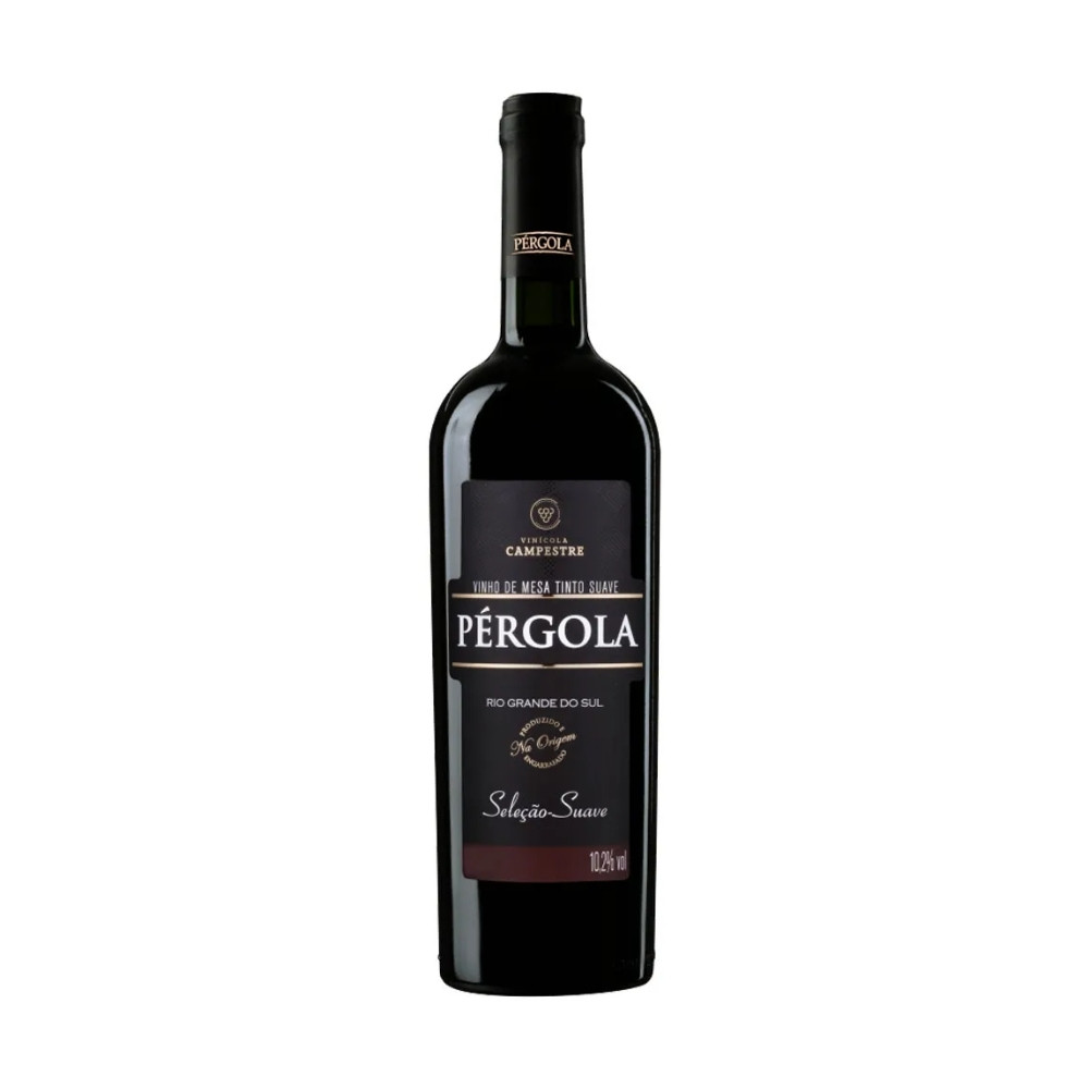 VINHO TINTO SUAVE PERGOLA 1LT