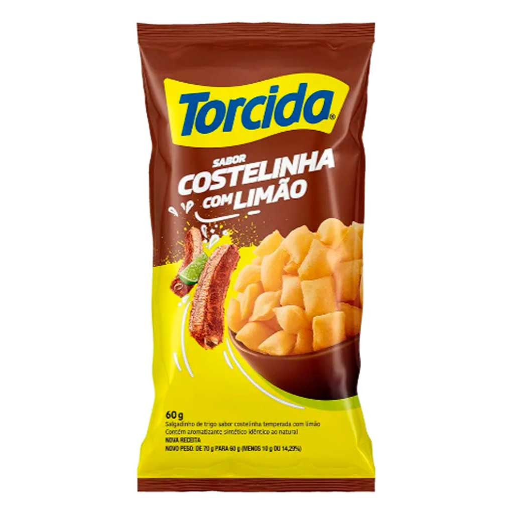 SALGADO LUCKY TORCIDA COSTELINHA