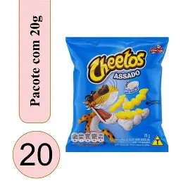 Cheetos Assado Onda Sabor Requeijao (Elma Chips) 20g