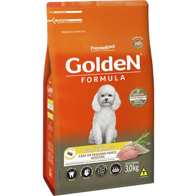 Golden Formula Peru & Arroz Porte Peq 3kg 