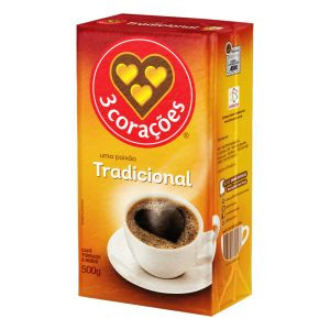 CAFE 3CORAÇOES "TRADICIONAL" A VACUO 500G