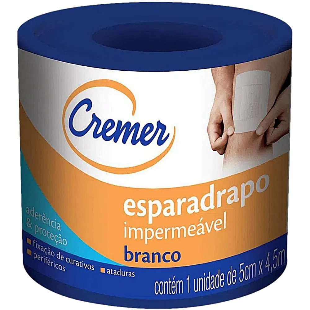 ESPARADRAPO CREMER IMPERMEAVEL 5CMX4,5M**