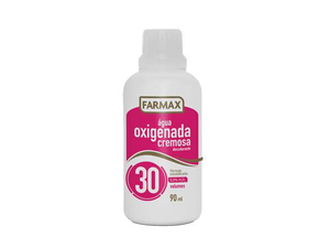 AGUA OXIGENADA CREMOSA "VOL30" FARMAX 90ML