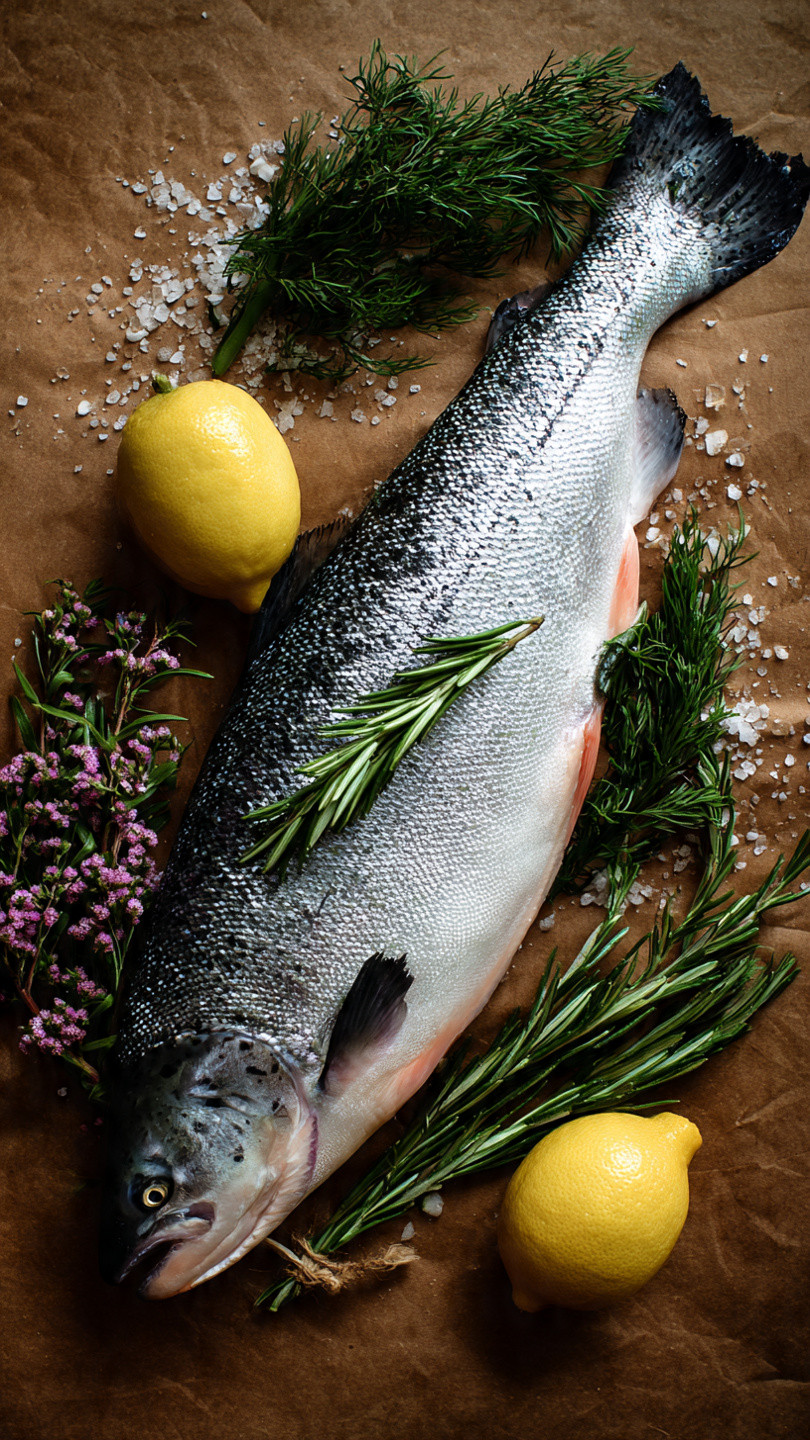 Salmão (Peixe inteiro aprox.5 a 7Kg)-Kg