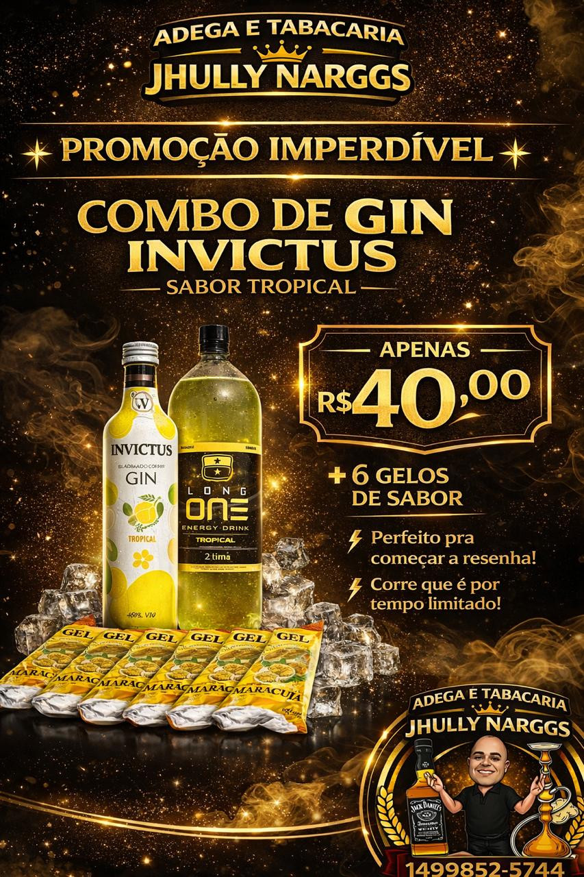 COMBO GIN INVICTUS TROPICAL  