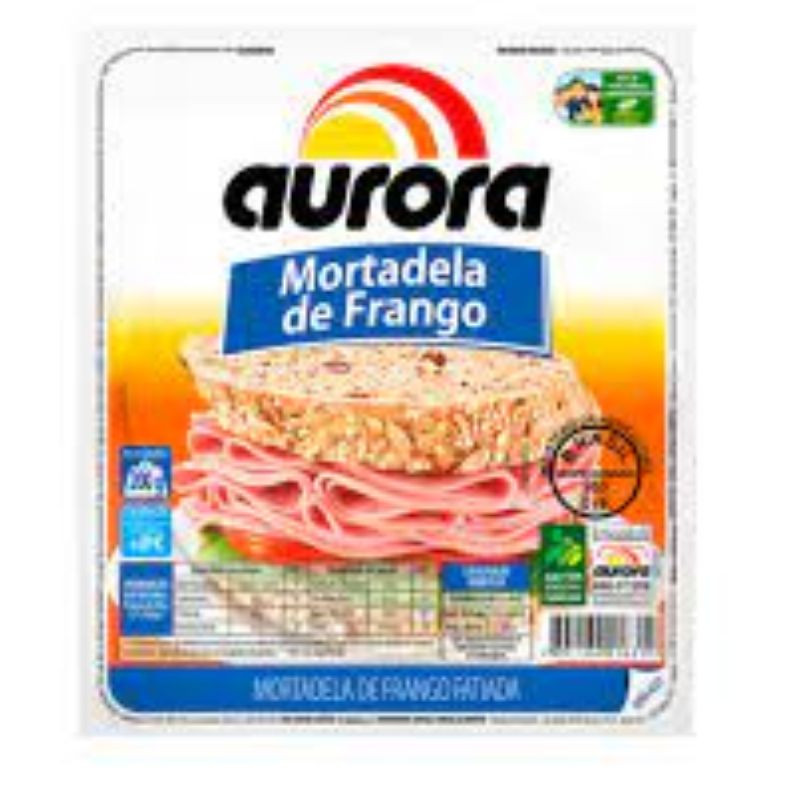 3107 - Mortadela De Frango Fat Aurora 180g