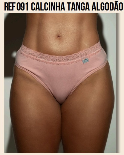 CALCINHA REF 091 TANGA ALGODÃO G