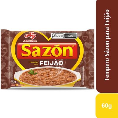 Tempero em Pó Marrom Feijão Sazón 60g