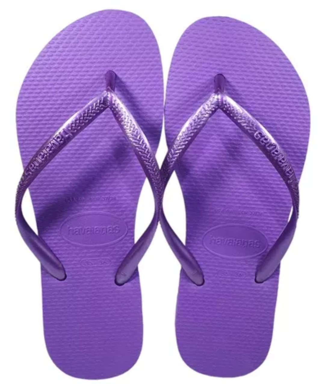 CHINELO HAVAIANAS SLIM ROXO 37-38