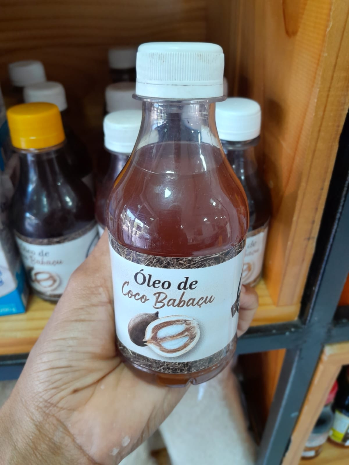 Oleo de coco babaçu