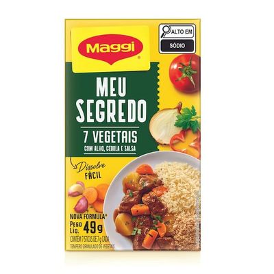 Tempero Meu Segredo 7 Vegetais Maggi 49g