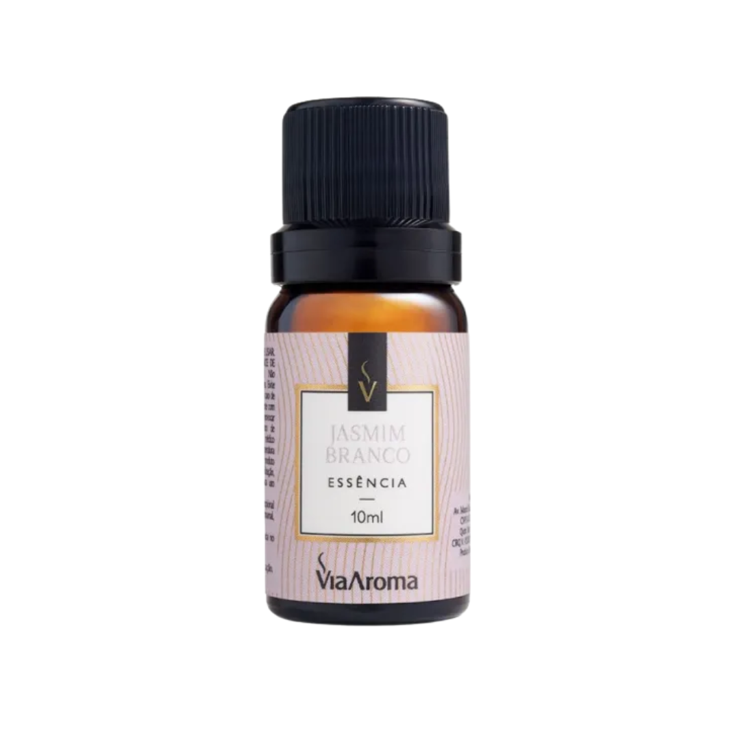 ESSENCIA JASMIM BRANCO VIA AROMA 10ML