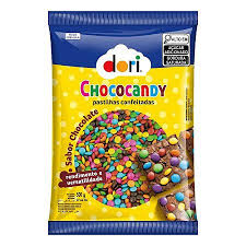 BALA CHOCOCANDY CONF. COLORIDO 500G