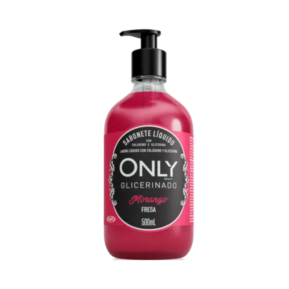 SABONETE ONLY 500ML MORANGO