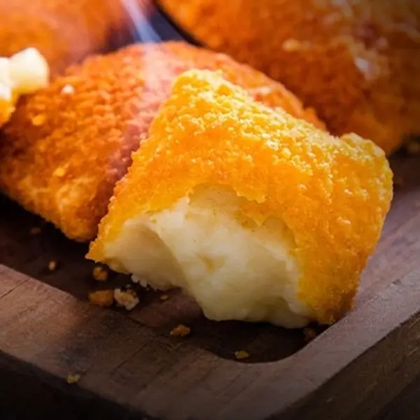Queijo gouda empanado