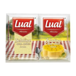 GELATINA S/ SABOR LUAL 24G
