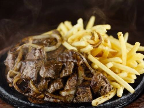 Filé com Fritas