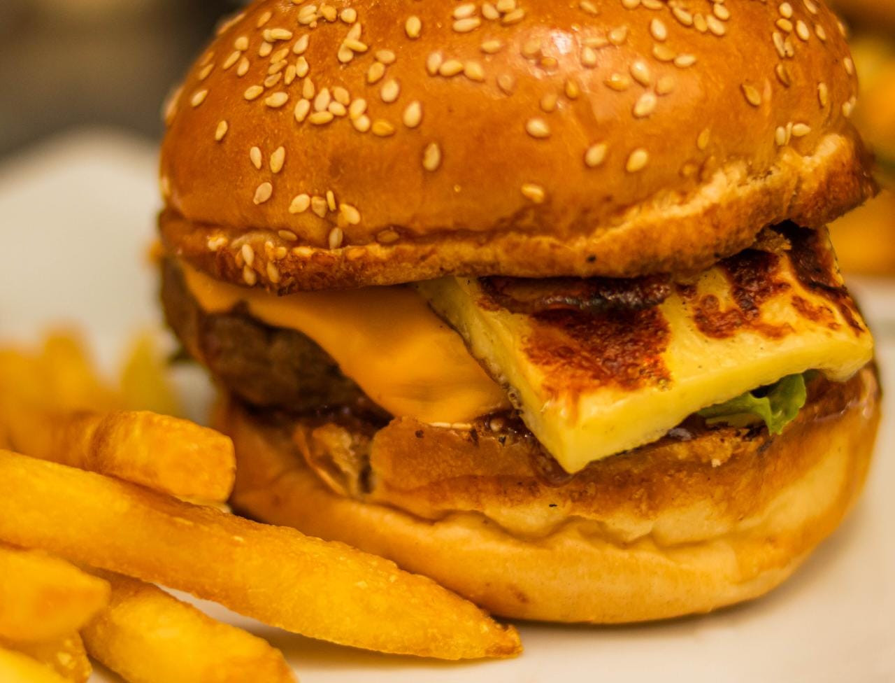 Burger 3 queijos