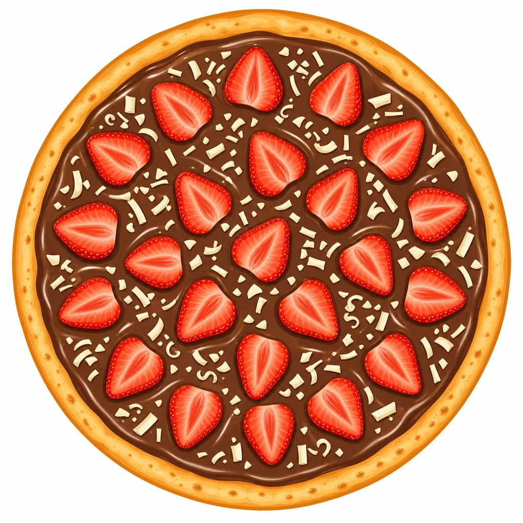 PIZZA DOCE DE 1 SABOR