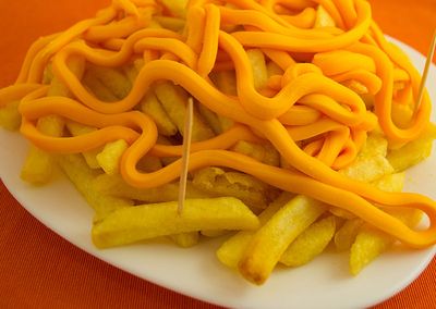 BATATA FRITA C/ CHEDDAR