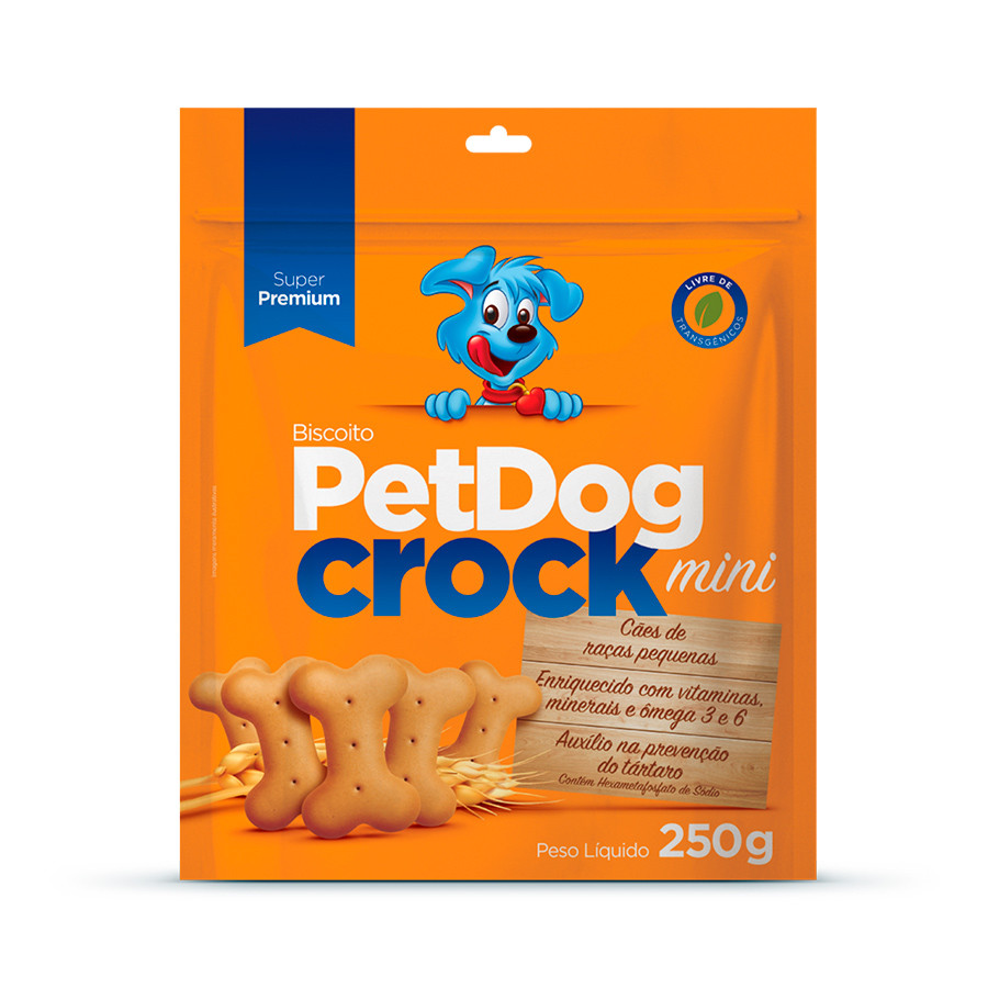 Biscoito Petdog Crock Mini 250g