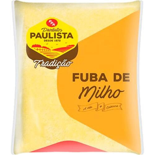 Fubá de Milho Paulista Pacote 800g