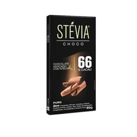 Chocolate Steviachoco Zero 66  80g