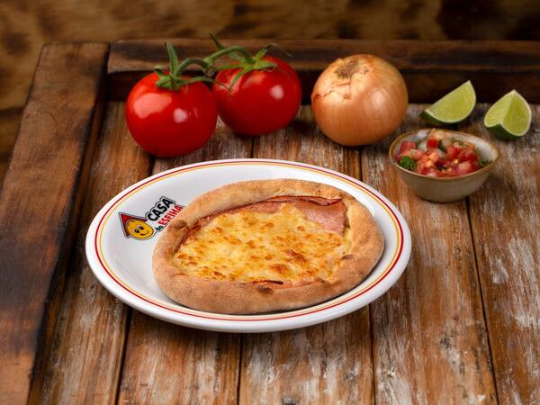Esfiha de Peito de Peru c/ Queijo