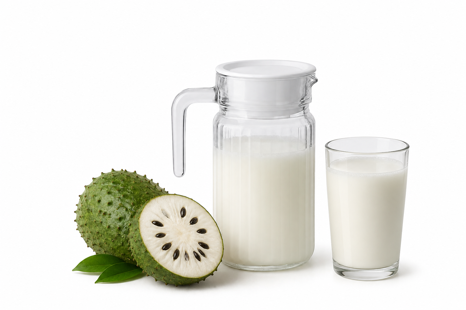 SUCO GRAVIOLA C/ LEITE 500ML
