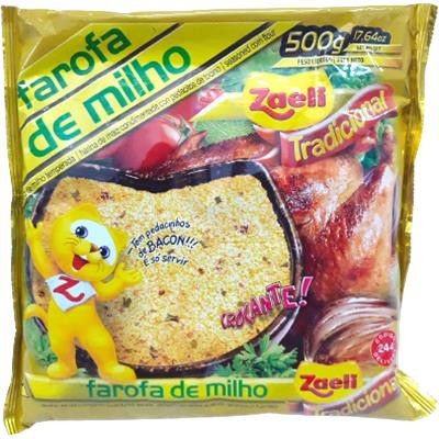 FAROFA ZAELI DE MILHO ZAELI TRADICIONAL 500G