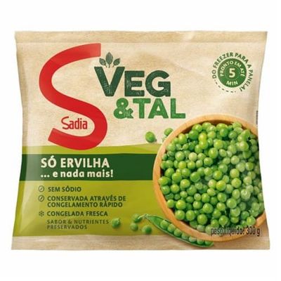 Ervilha Congelada Veg&Tal Sadia Pacote 300g