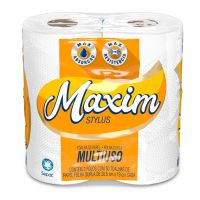 PAPEL TOALHA MAXIM STYLUS 20,5X19CM C/2UN "120 TOALHAS"
