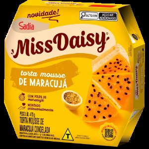 TORTA MISS DAISY MARACUJA SADIA 470G