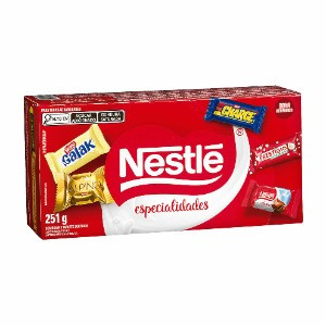 CAIXA DE BOMBOM NESTLÉ ESPECIALIDADES 251G