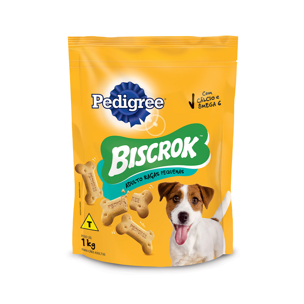 Biscoito Biscrock Raças Pequenas 1kg