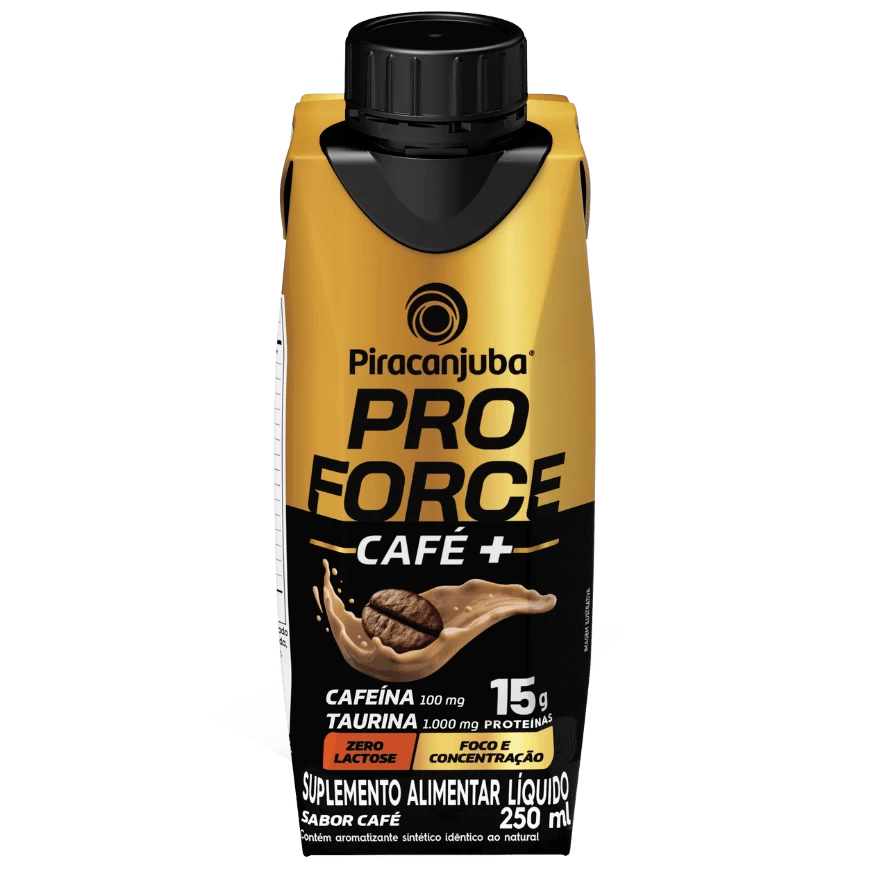 SUPLEMENTO WHEY CAFÉ PRO FORCE PIRACANJUBA 250ML