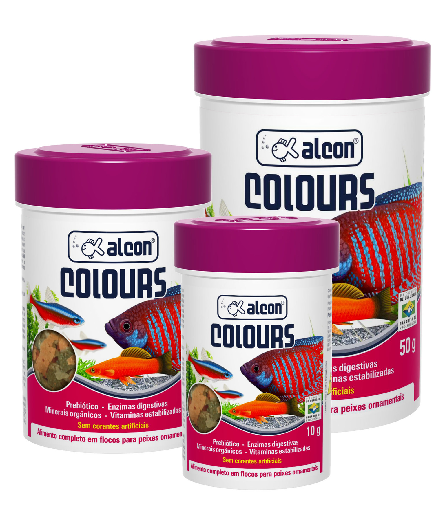 Ração Alcon Colours para Peixes