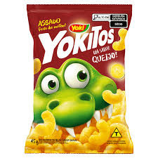 SALGADINHO DE MILHO YOKITOS QUEIJO LUA 45G