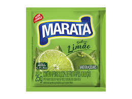 REFRESCO EM PO MARATA 25G LIMAO