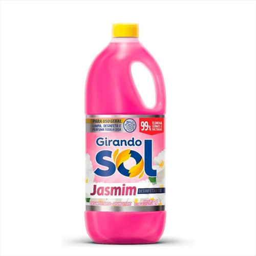 desinf. Girando Sol 2L jasmim
