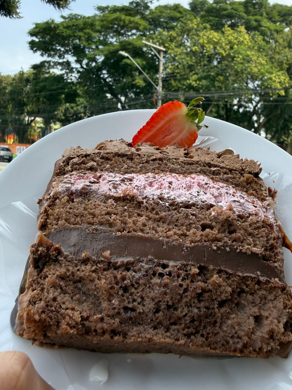 Fatia - Sensação com brigadeiro