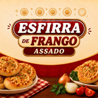  ESFIRRA FRANGO (ASSADO)