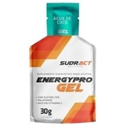 Gel Nutrition Energy Pró Sabor Água de Coco Sachê 30g Sudract 15un